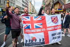 Zamieszki we Frankfurcie. Ranni kibice West Ham trafili do szpitala