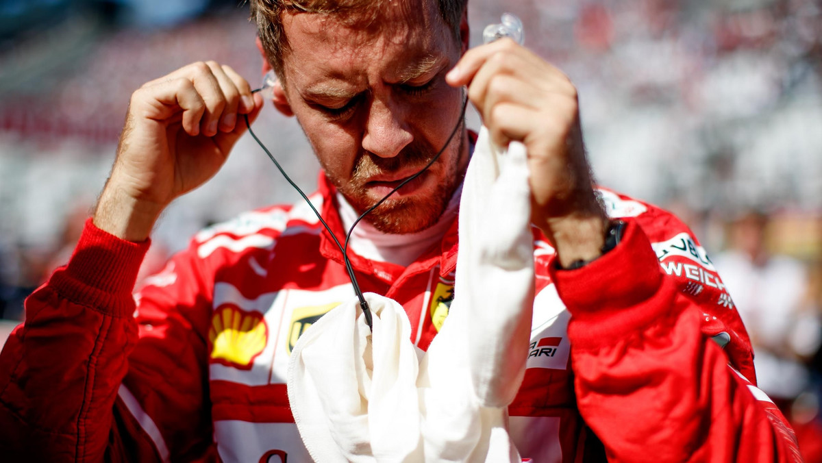 Sebastian Vettel nie ukończył Grand Prix Japonii z powodu problemów z silnikiem. Oznacza to, że kierowca Ferrari ma nikłe szanse zdobycie piątego tytułu mistrza świata w karierze. – Nie muszę być geniuszem albo matematykiem (by zdawać sobie z tego sprawę) – stwierdził Vettel zapytany po zawodach o to, czy zgadza się z tym, że ma kiepskie perspektywy w końcówce sezonu.