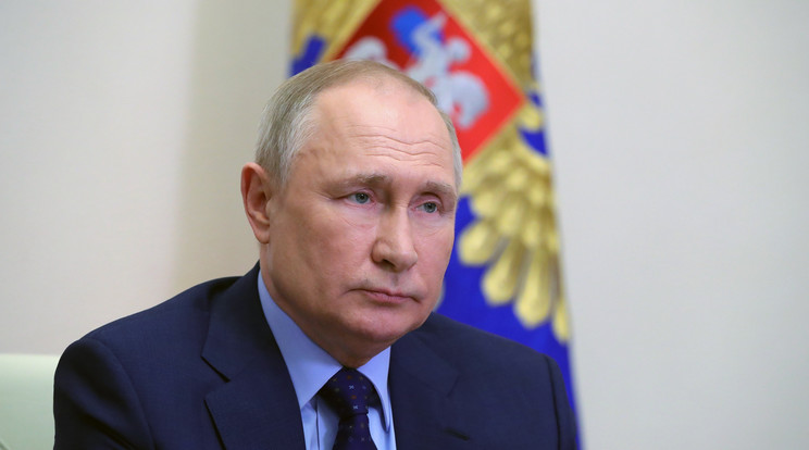 Vlagyimir Putyin attól tarthat, saját emberei akarják eltávolítani a hatalomból? /Fotó: MTI/EPA/Szputnyik/Kreml pool/Mihail Klimentyev