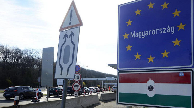 Mától átkelhetnek a határon a magyar és szlovén polgárok / Fotó: MTI/Filep István