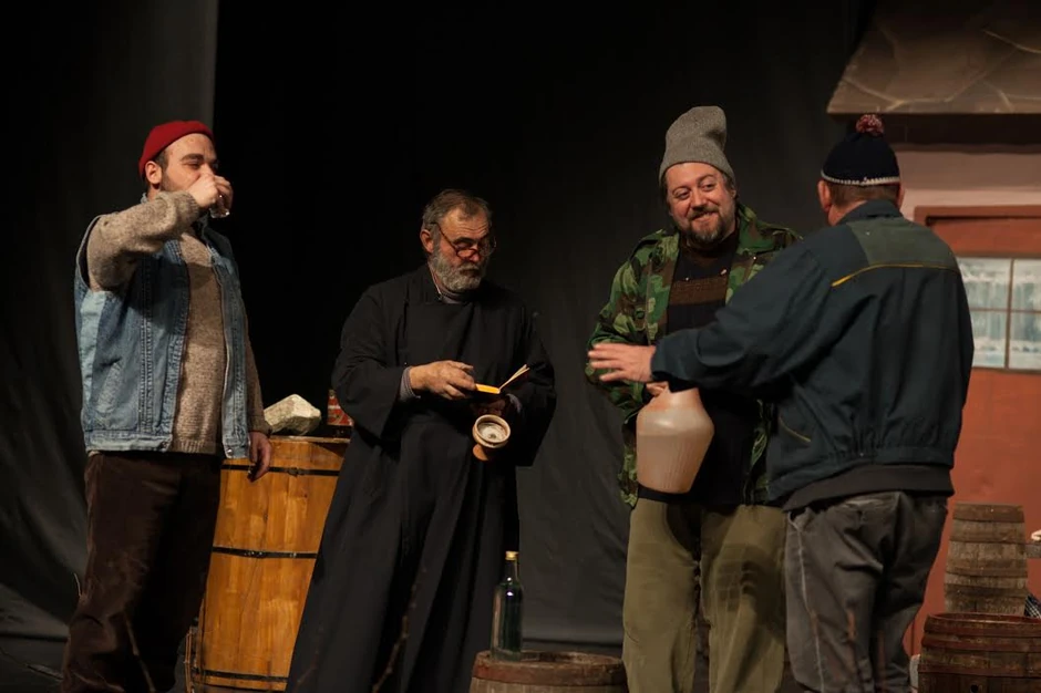 Muški deo ekipe predstave