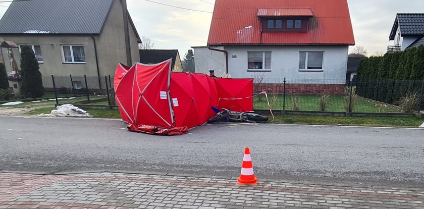 Tragiczna przejażdżka na crossie. Ratownicy walczyli o życie 15-latka