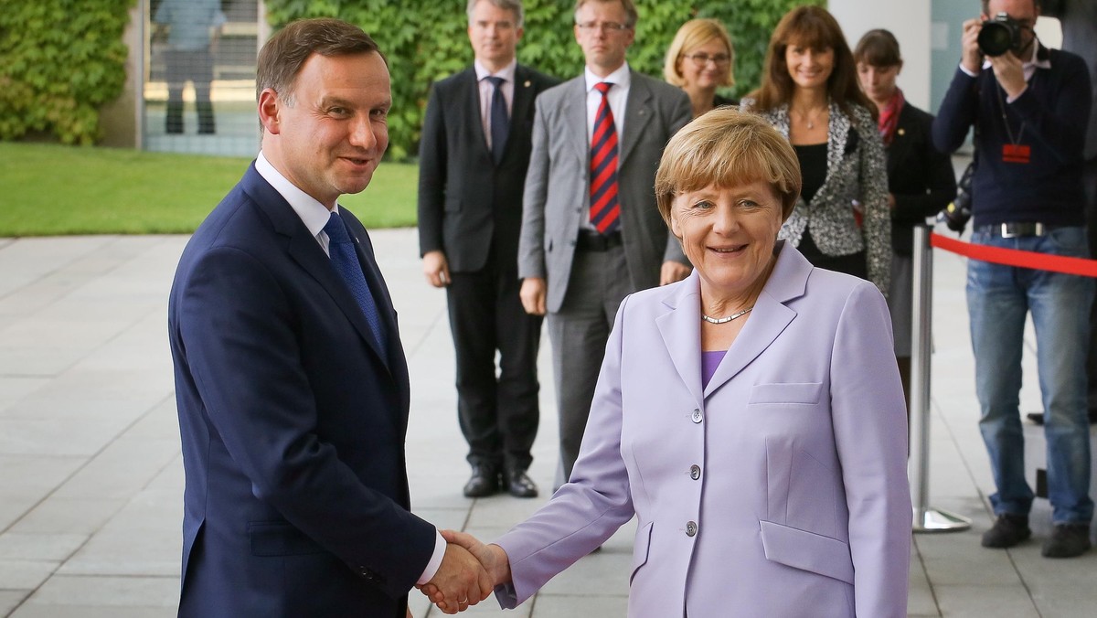 NIEMCY BERLIN PREZYDENT DUDA WIZYTA