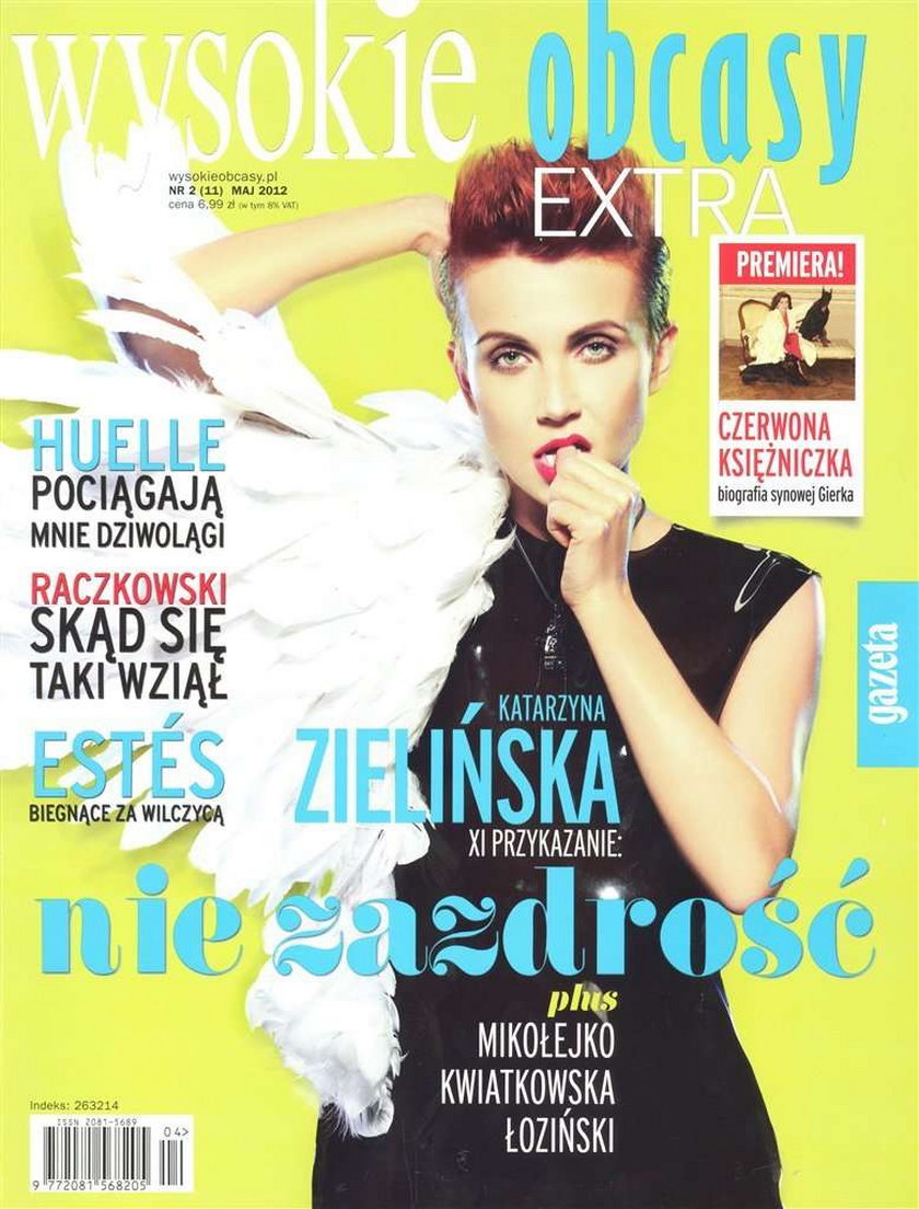 Katarzyna Zielińska Wysokie Obcasy Extra maj 2012