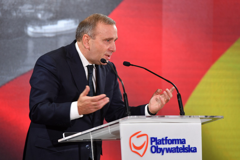 Przewodniczący Platformy Obywatelskiej Grzegorz Schetyna