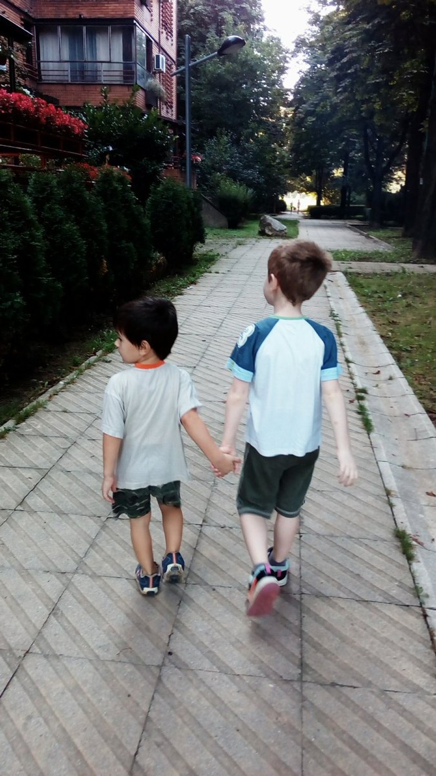 Stefan sa bratom Mihailom