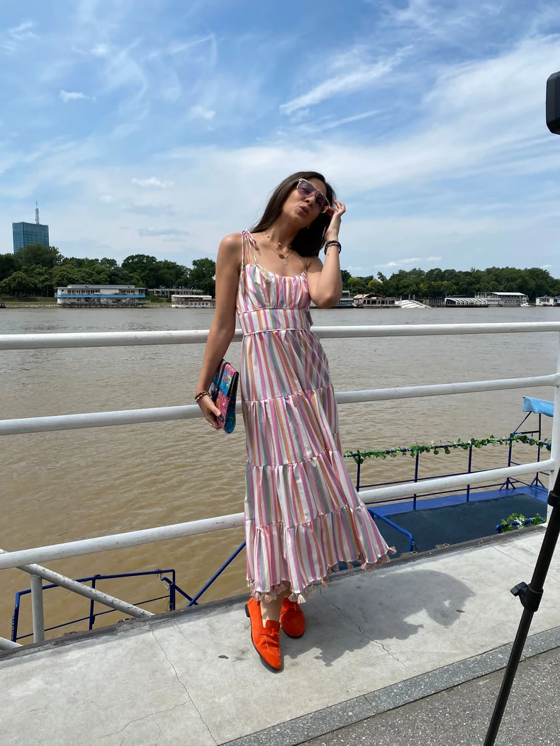 Glumica Ivana Dudić u skupocenom stajlingu