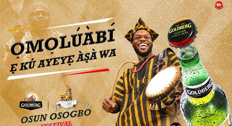 Goldberg set to excite consumers at Osun Osogbo Festival