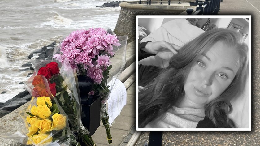 A shocking accident by the sea. The mother died in front of the child