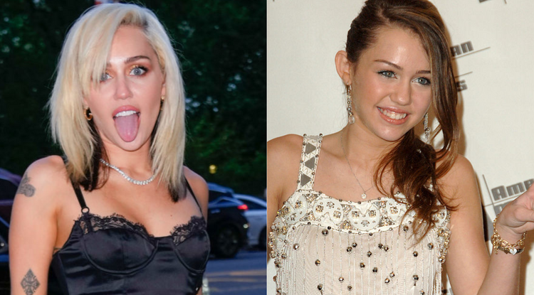 Így nézett ki Miley Cyrus 10 éve