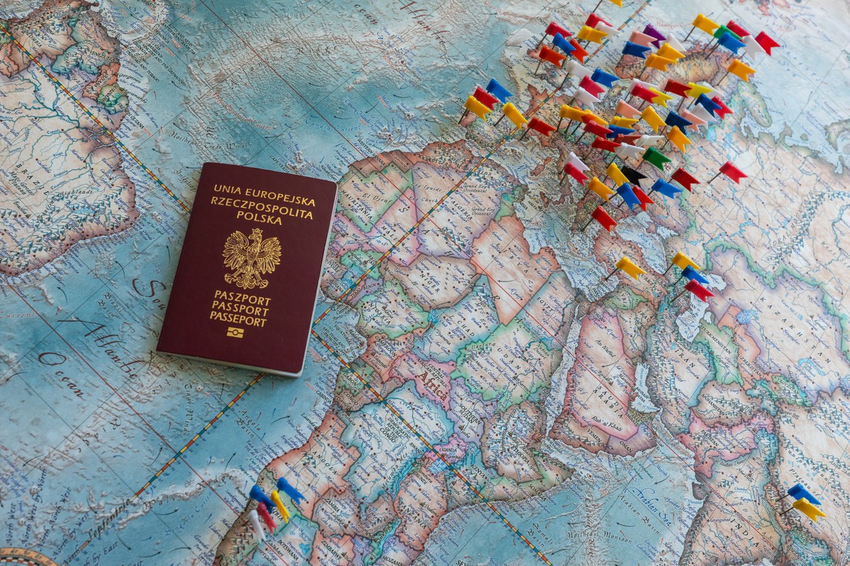 Poland,,Gdansk,-,19,April,2020,:,Polish,Passport,On