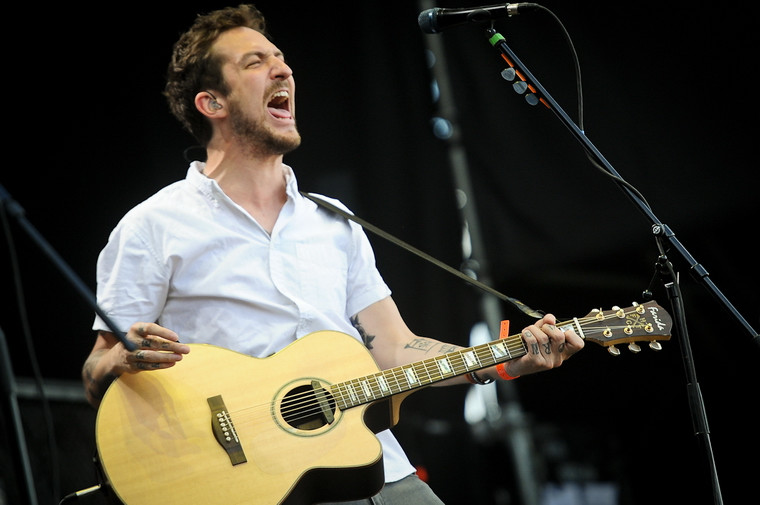 Frank Turner (fot. Artur Rawicz/Onet)