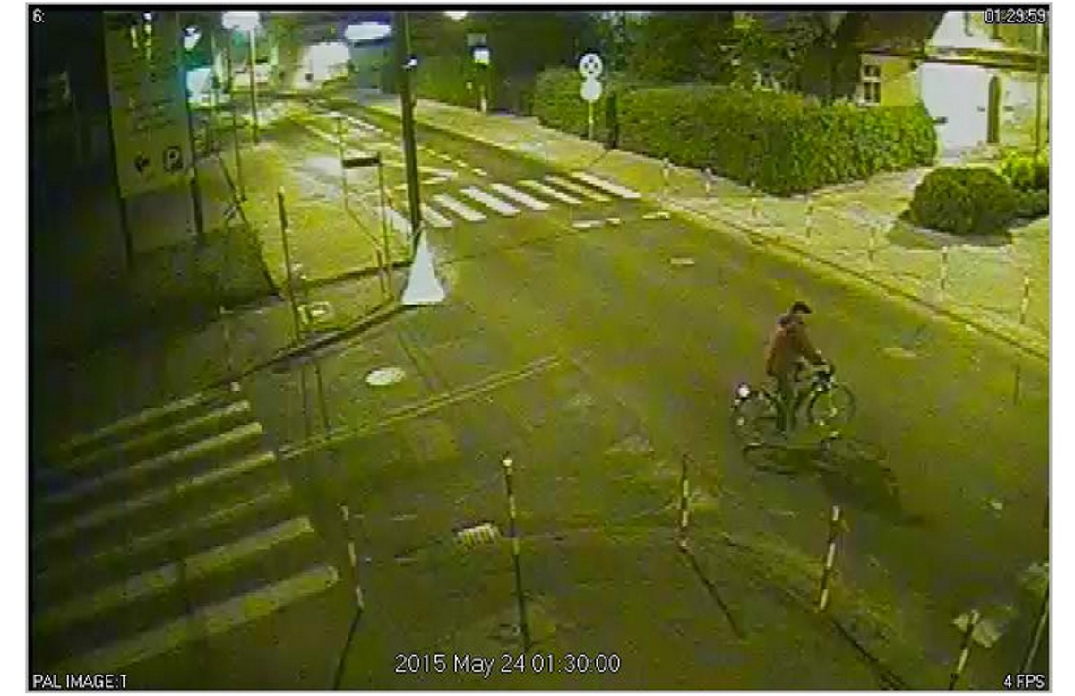 Zdjęcie z monitoringu w Środzie Wielkopolskiej 