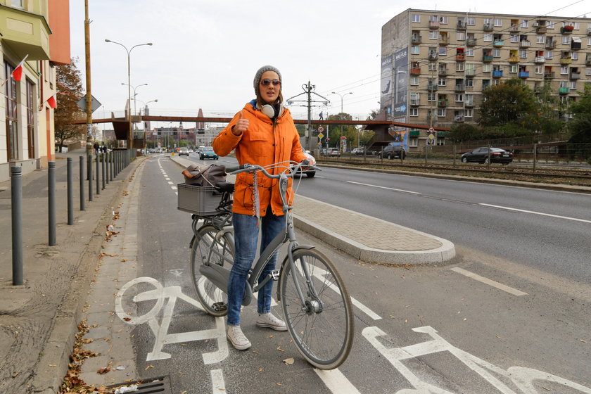 Kala Opalińska, rowerzystka z Wrocławia