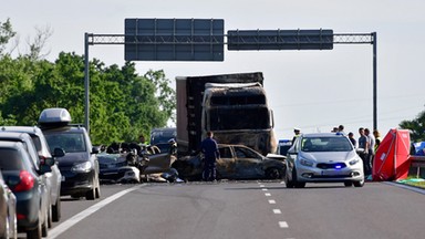 Zarzuty dla kierowcy po tragicznym karambolu na A6. Nie przyznał się do winy