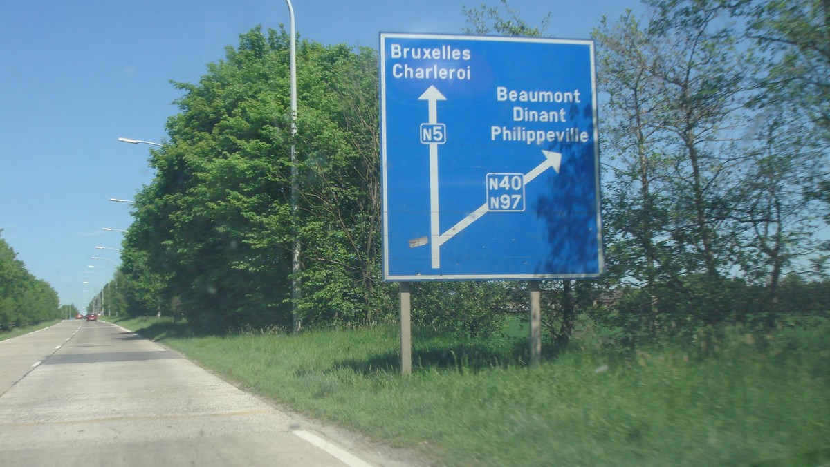 Bruksela drogowskaz