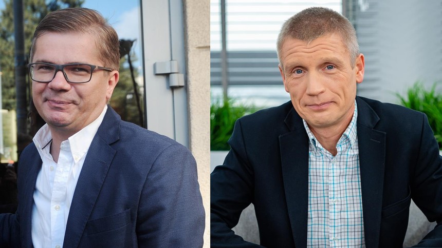 Sylwester Latkowski i Tomasz Patora
