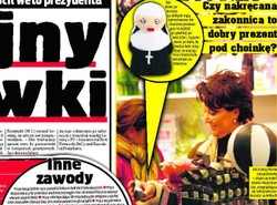 Kwaśniewska kupiła zakonnice na kółkach