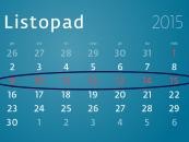 1 listopada 2015 r. wypada w niedzielę. 11 to z kolei środa. Biorąc dodatkowe dwa lub cztery dni wolnego można odpocząć nawet przez 9 dni.
