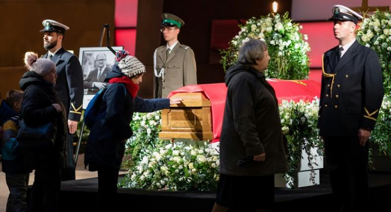 On Saturday, tens of thousands of people gathered in Gdansk for the funeral of Adamowicz, who had been the Baltic port city's mayor for 20 years