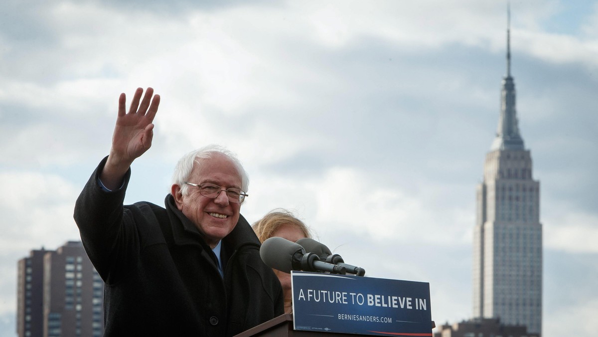 Senator Bernie Sanders Rally in Brooklyn, New York