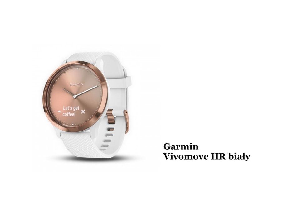 Garmin Vivomove HR biały