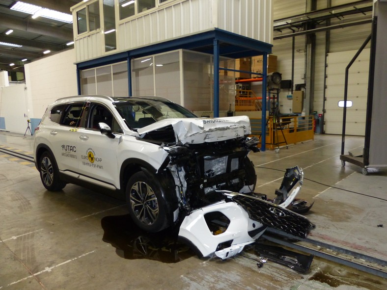 Hyundai Santa Fe – crash-test