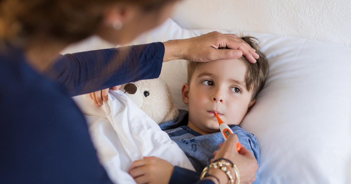 Gorączka u dziecka - jak ją zbić?