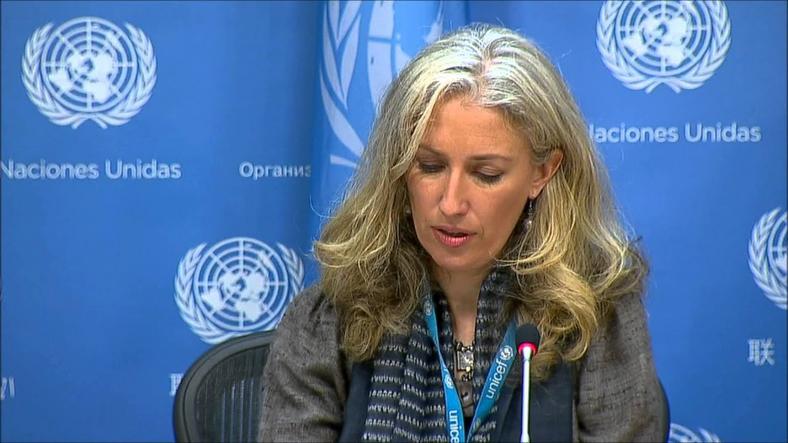 Pernille Ironside, Deputy Representative, UNICEF Nigeria. 