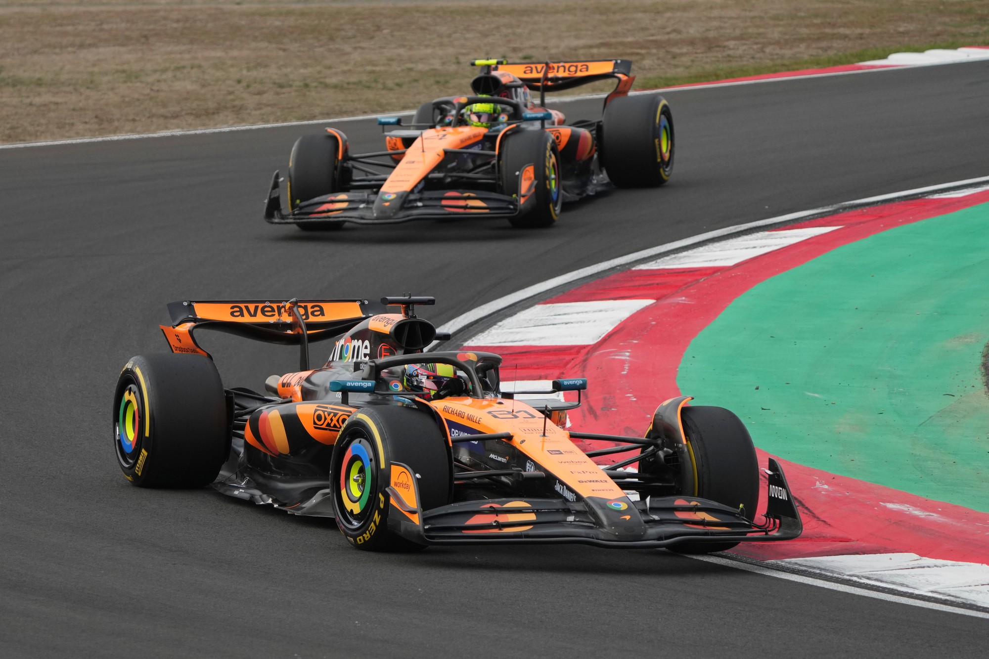 VC Číny: Austrálčan Oscar Piastri (McLaren). 