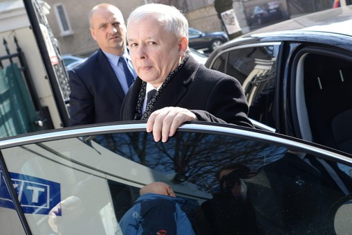 Prezes PiS Jarosław Kaczyński