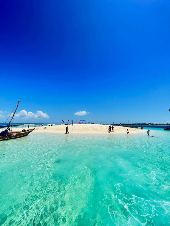 Rajska plaża na Zanzibarze