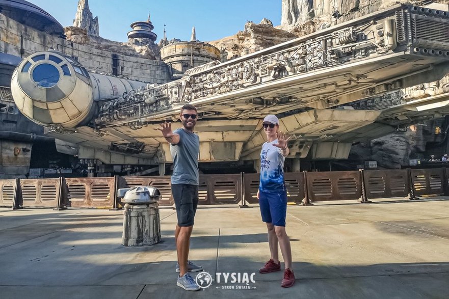 Disneyland - Star Wars Galaxys Edge. fot. Tysiąc Stron Świata