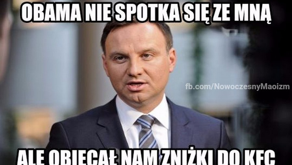 Andrzej Duda w KFC - memy