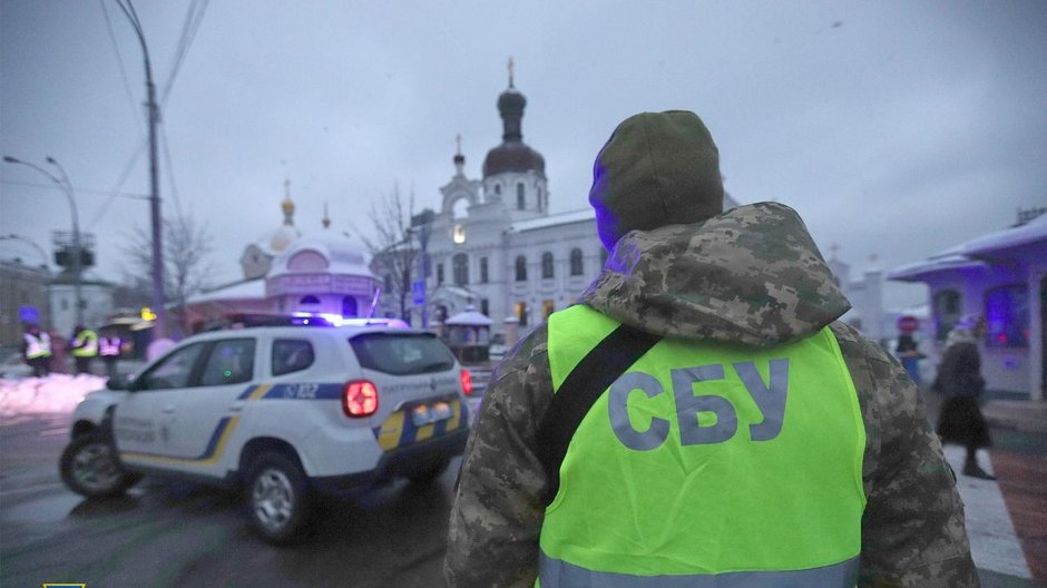 SBU przeprowadza rewizje w Ławrze Kijowsko-Peczerskiej