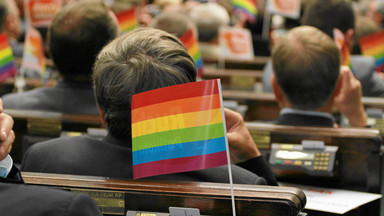 Anna Grodzka i Robert Biedroń wyliczają: "gej" i "lesbijka" ani razu