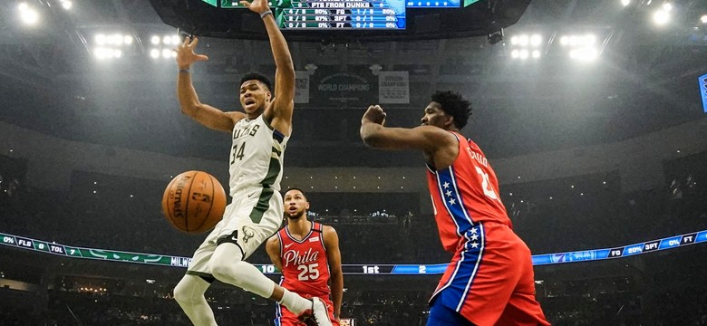 Liga NBA: Antetokounmpo w niespełna 30 minut zdobył 31 punktów