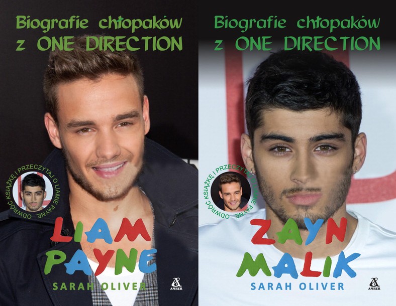 "Biografie chłopaków z One Direction" Sarah Oliver