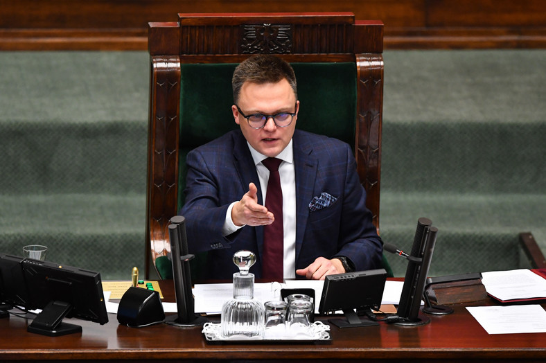 Szymon Hołownia nowym marszałkiem Sejmu