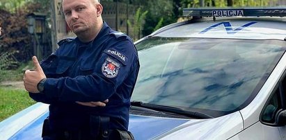 Życie tego policjanta legło w gruzach w ciągu jednego dnia. Bliscy proszą o pomoc