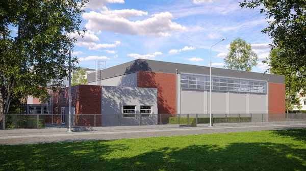 Przy ul. Zaporoskiej powstanie nowoczesny blok sportowy dla młodzieży uczącej się w LO nr VIII