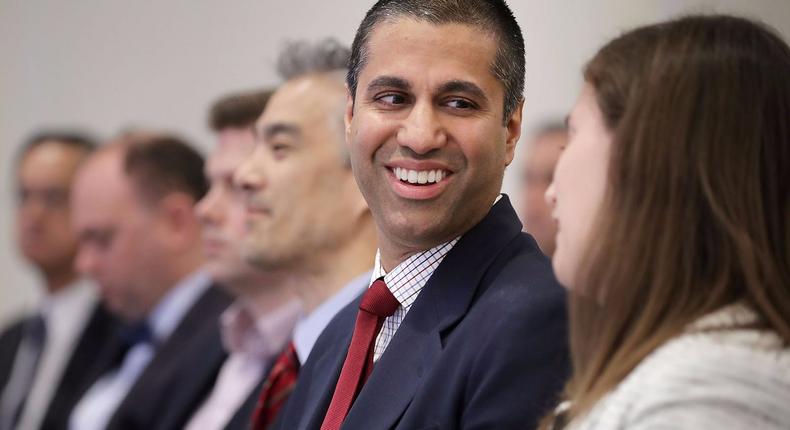 FCC chair Ajit Pai.