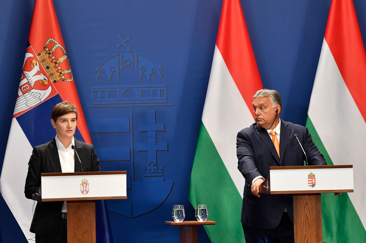 Viktor Orban i Ana Brnabić