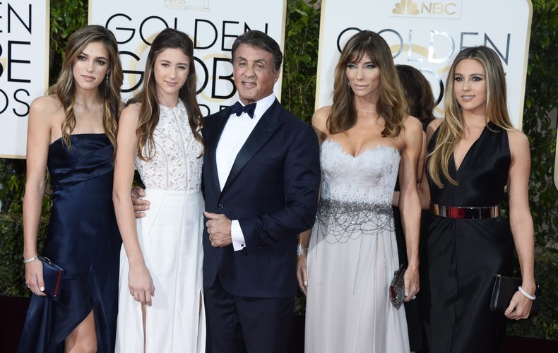 Sylvester Stallone – dumny mąż i ojciec trzech córek