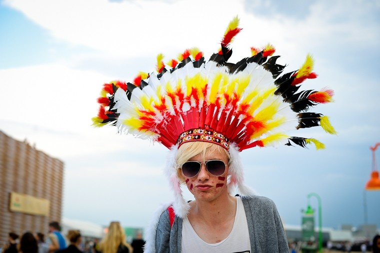 Publiczność na festiwalu Heineken Open'er (fot. Artur Rawicz / Onet)