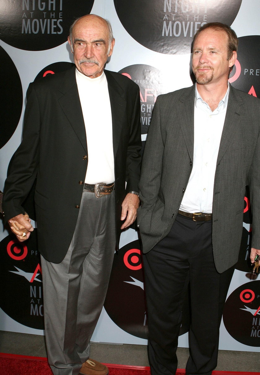 Jason Connery z ojcem