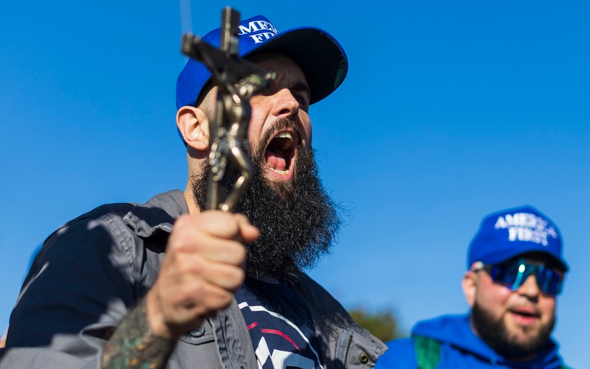 Protest antivaksera u Njujorku