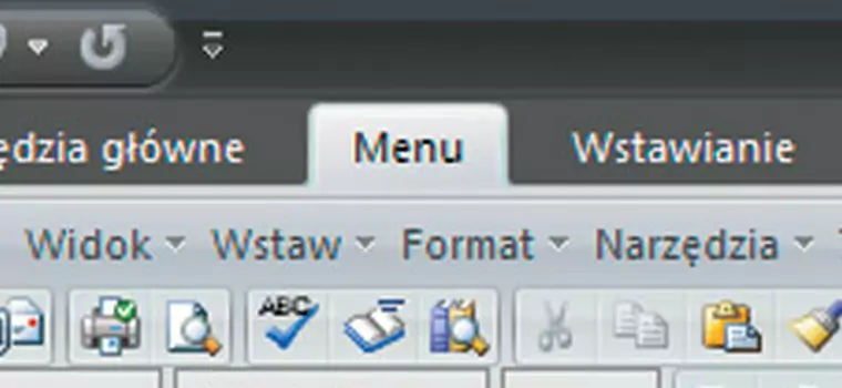 UbitMenu PL dodaje klasyczne menu do programów pakietu Office 2007