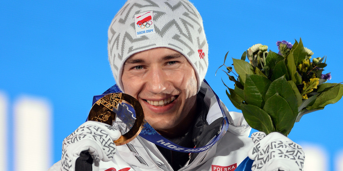 Kamil Stoch: Zdejmę medal tylko do kąpieli