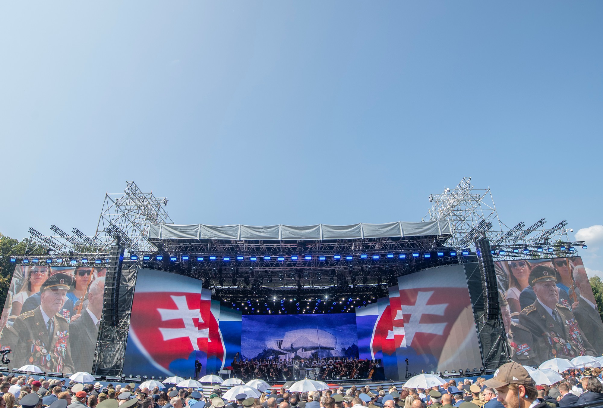 Centrálne oslavy 80. výročia SNP v Banskej Bystrici.